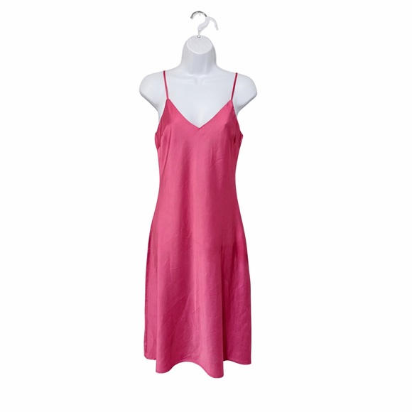 Forever 21 Dresses & Skirts - 💖 Forever 21 Barbie Pink Slip Dress – Y2K, fairy vibe 💖